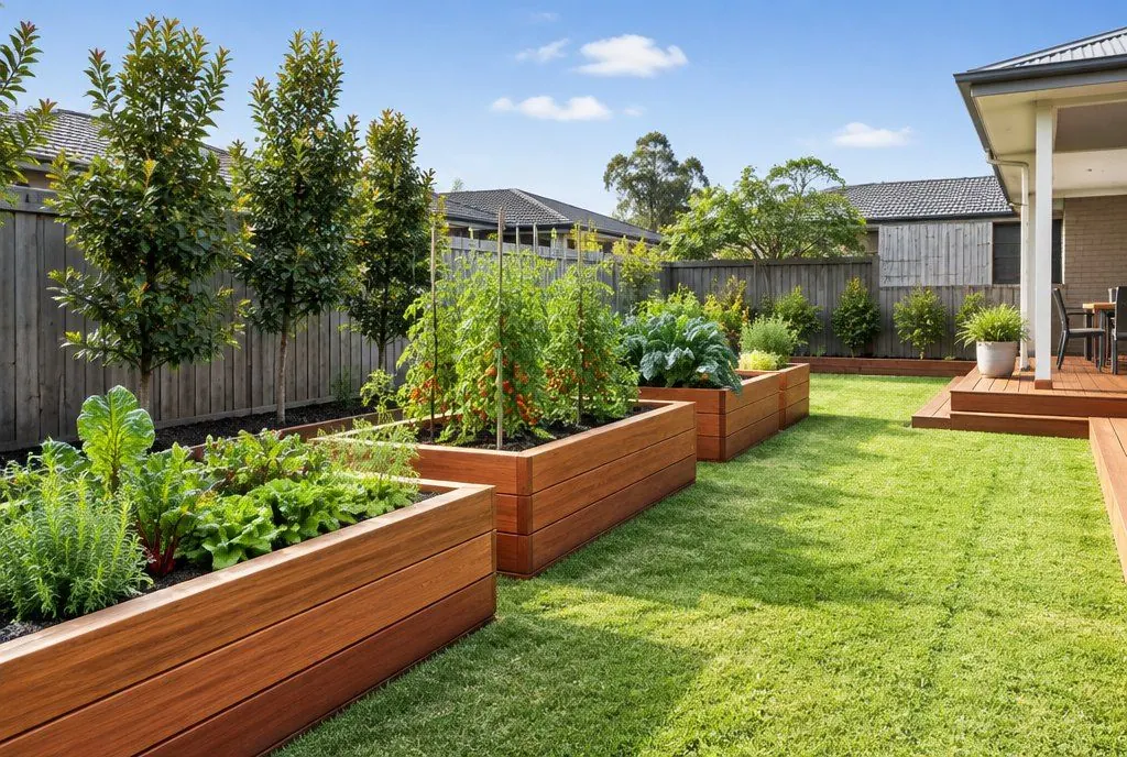 Raised garden beds