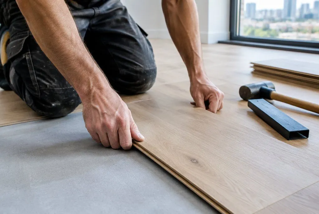 Boards laid tight